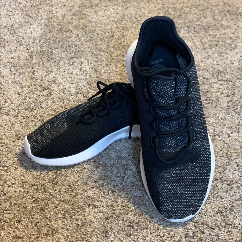 Adidas tubular tennis shoes